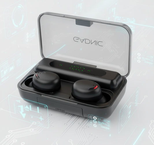 Auriculares In-Ear Gadnic IRH70 TWS Bt 5.1 Llamada Biaural 1200Ah Duracion 5Hs Micrófono Integrado