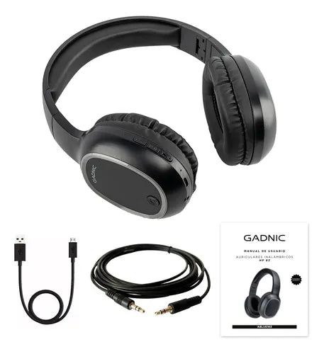 Auriculares Gamer Inalámbricos Gadnic HP 63 ABLUE163
