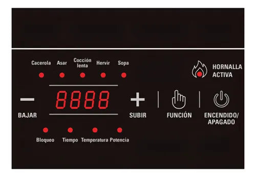 Anafe Eléctrico Ultracomb An-2211 Negro